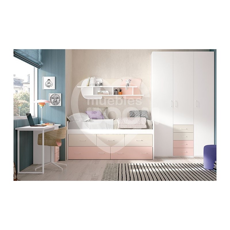 Dormitorios juveniles 019.075 - muebles BOOM