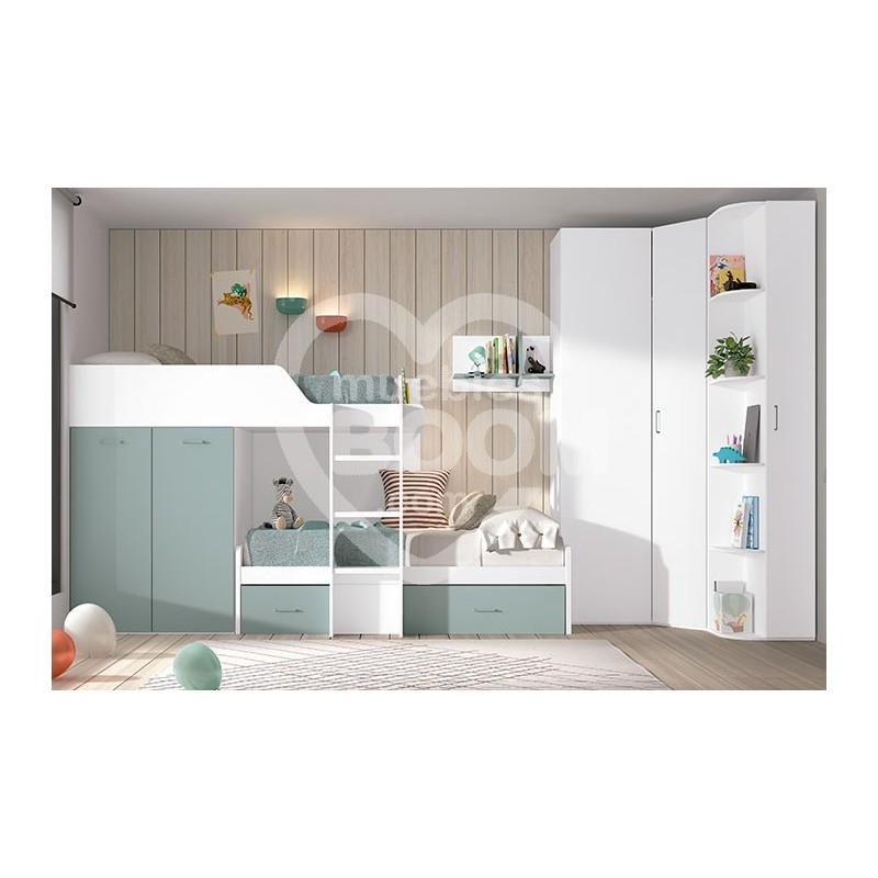 Dormitorios juveniles 002.245 - muebles BOOM