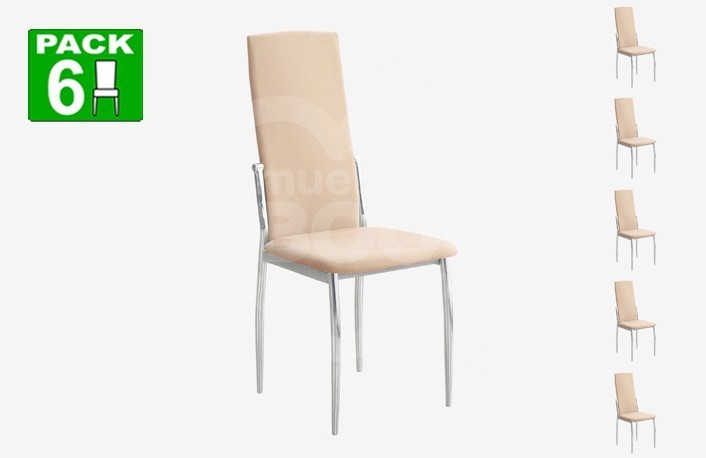 Pack 6 sillas 012.070