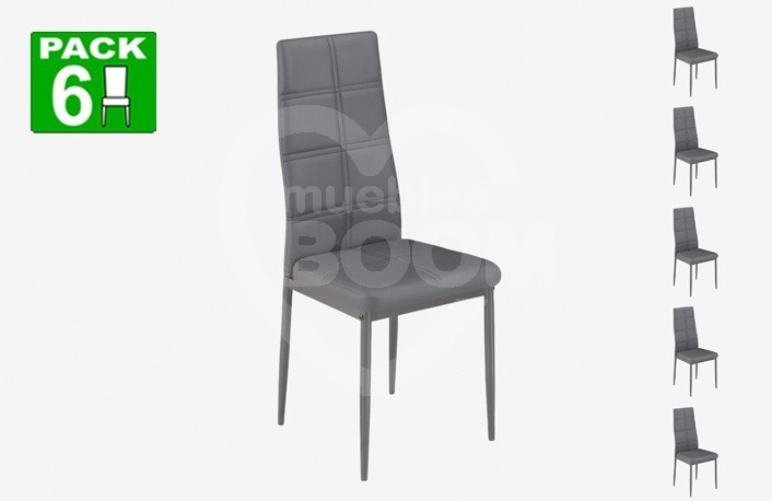 Pack 6 sillas 012.070