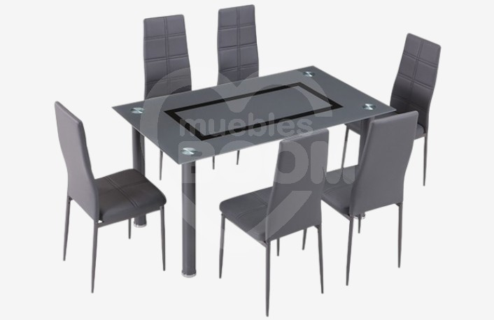Mesa + 6 sillas 012.070