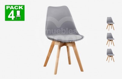 Pack 4 sillas 012.070