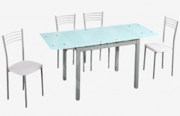 Mesa + 4 sillas 012.025