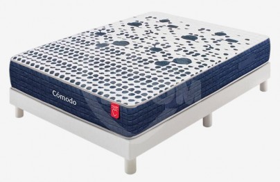 Colchón muelles ensacados + viscoelástica 435.023