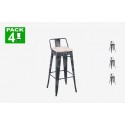 Pack 4 taburetes 255.095