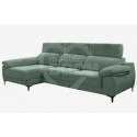 Chaise longue extraible y reclinable