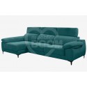 Chaise longue extraible y reclinable