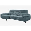 Chaise longue extraible y reclinable