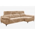 Chaise longue extraible y reclinable