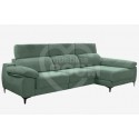 Chaise longue extraible y reclinable