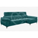Chaise longue extraible y reclinable