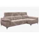 Chaise longue extraible y reclinable