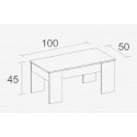 Mesa centro elevable 291.325