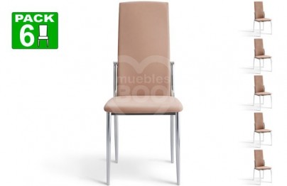 Pack 6 sillas 012.070
