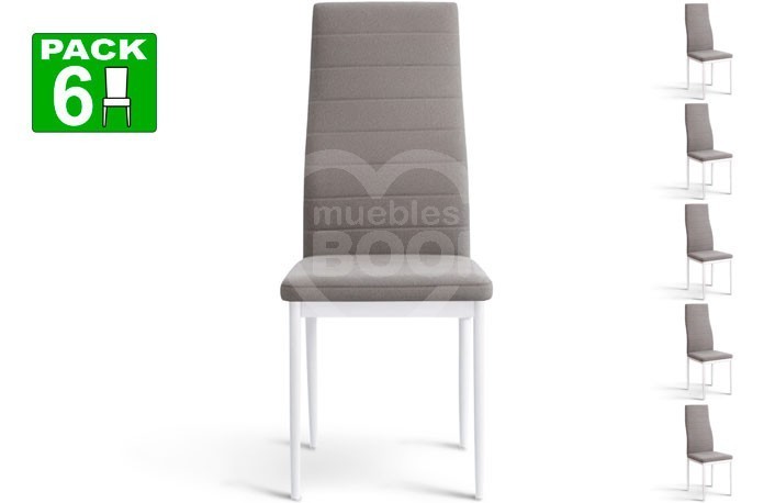 Pack 6 sillas 012.070