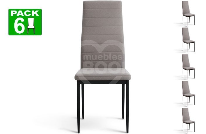 Pack 6 sillas 012.070