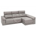Chaise longue extraible y reclinable