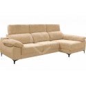 Chaise longue extraible y reclinable