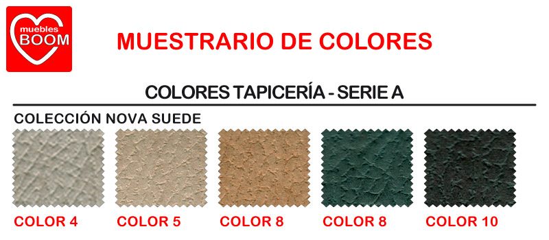 Muestras de las colecciones de colores para el árticulo